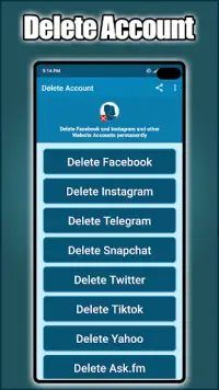 Delete Account На Андроид App Скачать - 9Apps