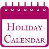 Holiday Calendar 2017 india