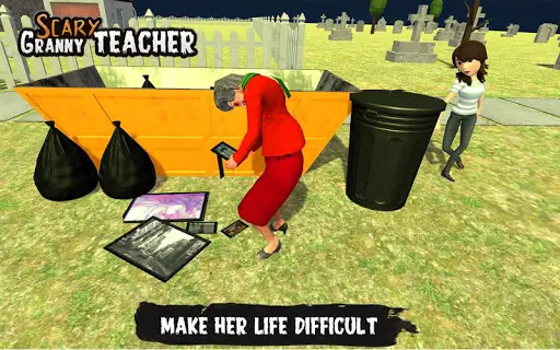 Professora malvada fase do fogo - SCARY TEACHER 