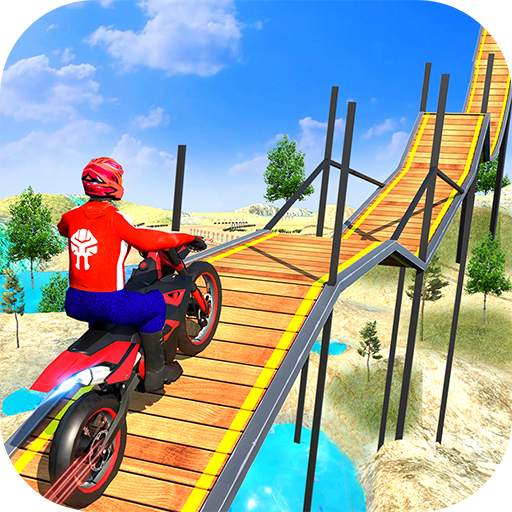 Crazy Bike Stunt Racing - Offline Motorcycle Games