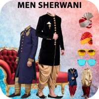 Man Sherwani Photo Suit Editor on 9Apps