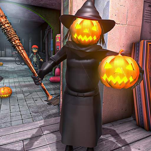 Scary Granny Halloween Mod: Home Escape Neighbor