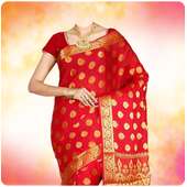 Women Wedding Saree Photo Suit on 9Apps