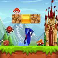 super jungle hedgehog run - adventure game