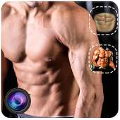 Six Pack Abs Body Builder photo Editor- Men- Girls on 9Apps