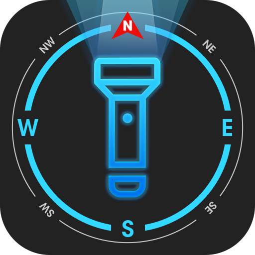 Flashlight Compass with Sounds