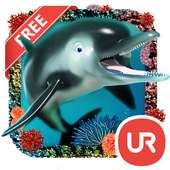 UR 3D Ocean Dolphin Shark HD
