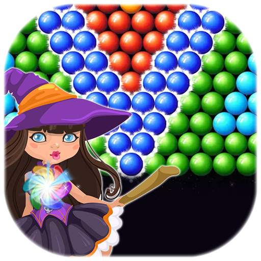 Bubble Shooter Magic Witch