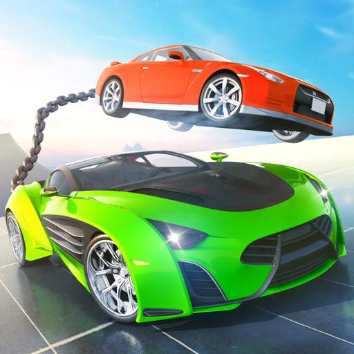 Chained Car Impossible Stunts Extreme Racer