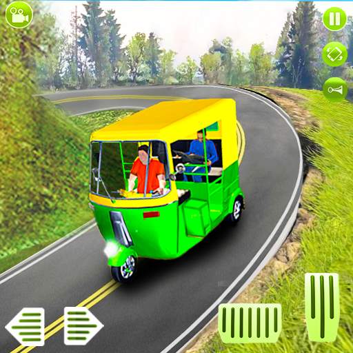 Modern auto tuk tuk Real rickshaw game 2021