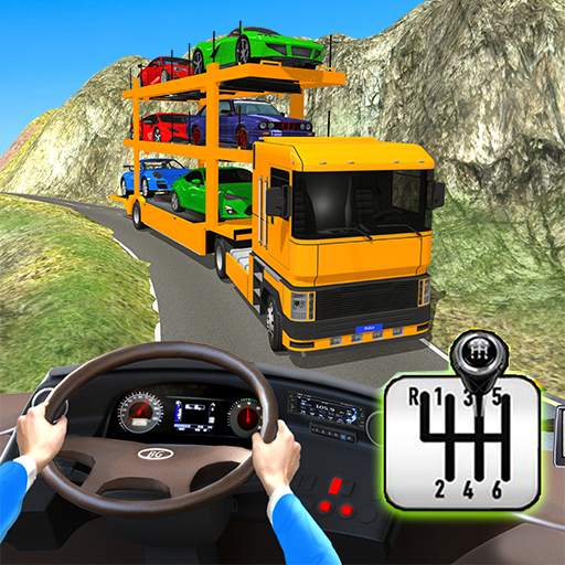 Car Transporter Truck Game-Carrier Truck Simulator