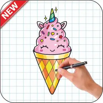 Descarga de la aplicación Cómo dibujar helado fácil 2023 - Gratis - 9Apps