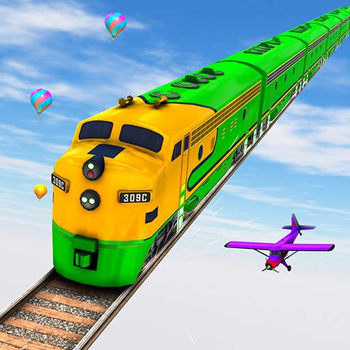 Mega Ramp Train Stunt Games: Free Train Games 2021