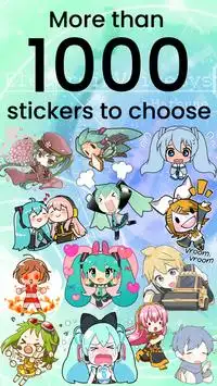 VOCALOID MIKU Stickers for WhatsApp Screenshot