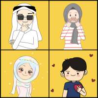 Cute Muslim Sticker for WhatsApp