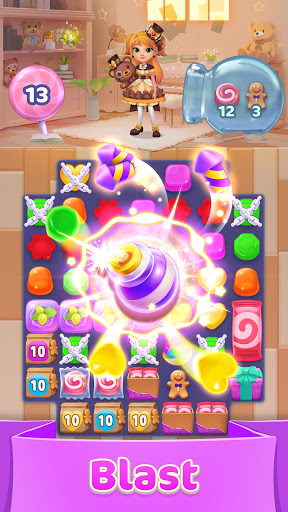 Jellipop Match: Decora a sua ilha do sonho! screenshot 1