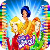 Totally spies coloring