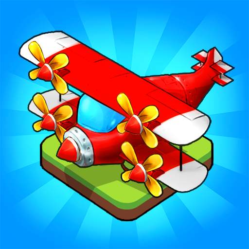 Merge Airplane: Cute Plane Merger