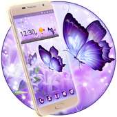 Shiny Colorful Butterfly Theme on 9Apps