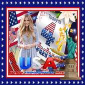 American Independence Day Photo Frames