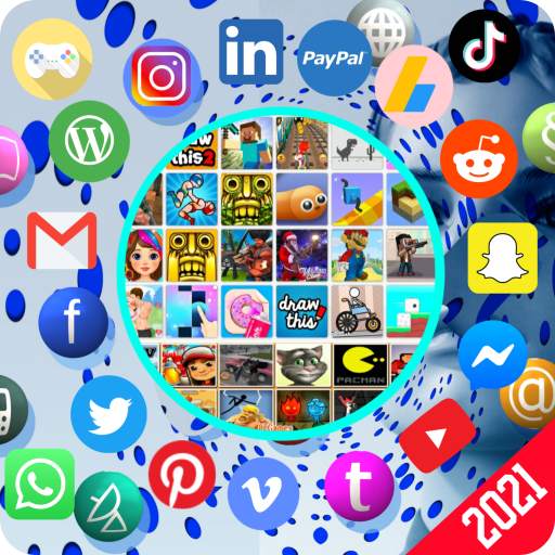 All social media, social networks, All in one apps
