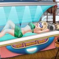 Girl Games - Ice Princess Tanning