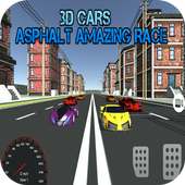 3D Cars : Asphalt Amazing Race