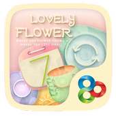 Lovely Flower GOLauncher Theme on 9Apps