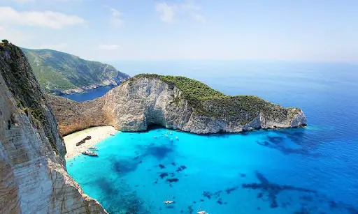 fondos de pantalla de playa de grecia