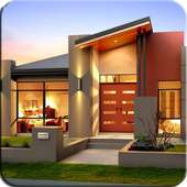 Home Design - Minimalist House One Floor