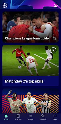 Champions League Official 1 تصوير الشاشة