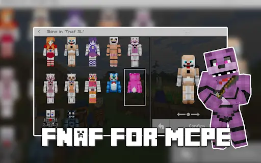 Best FNAF Skins Collection - FREE Skin Creator for MineCraft Pocket Edition