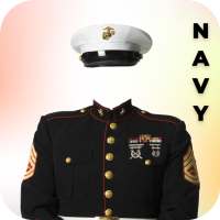 Navy Photo Suit Editor