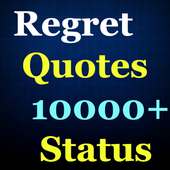 Regret Quotes (10000+ Status)
