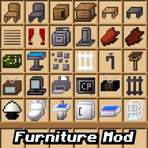 Furniture mod For Minecraft PE (MCPE)