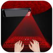 Hologram 3D keyboard simulated on APKTom