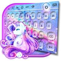 Water Star Unicorn - Keyboard Theme on 9Apps