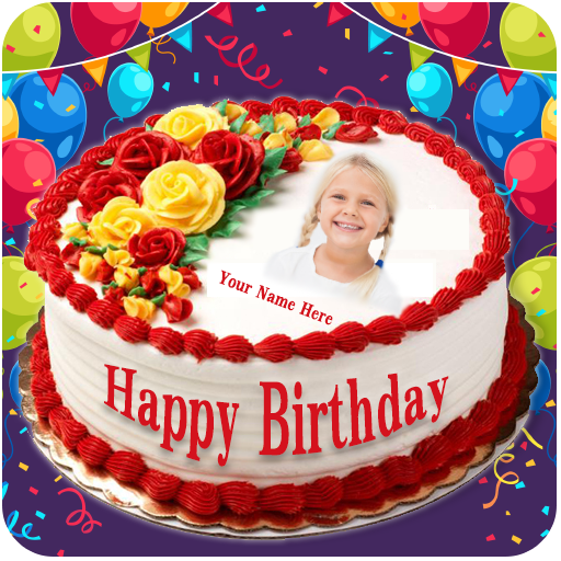 Photo On Cake: Birthday Frames for Android - Free App Download