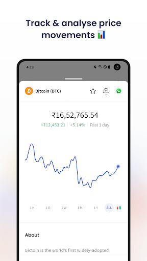CoinDCX:Bitcoin Investment App स्क्रीनशॉट 6