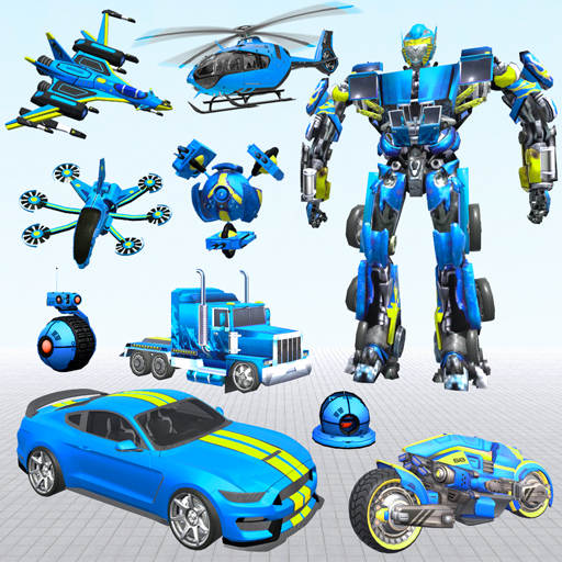 Robot Car Transform War Games