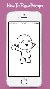 COMO DESENHAR O POCOYO, CÓMO DIBUJAR POCOYO, HOW TO DRAW POCOYO, POCOYO