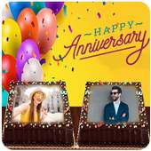 Anniversary Dual Photo Frame on 9Apps