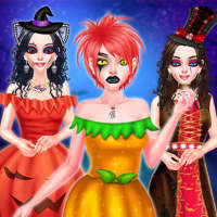 Halloween Princess Dress Games
