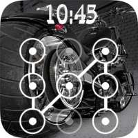 Motorcycle Pattern Lock Screen