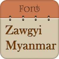 Zawgyi Myanmar Fonts
