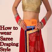 How to wear Saree ALL Different Style Draping App