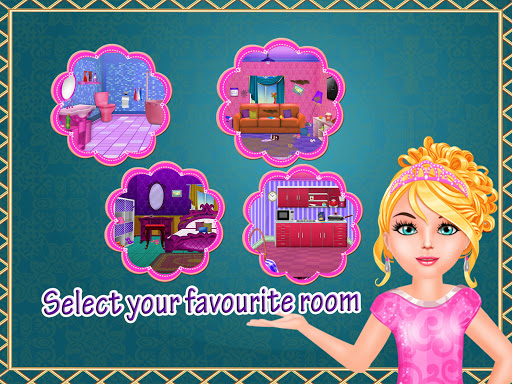 Barbie games cleaning up 2025 room house and school