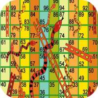 Retro Moving Snake And Ladders Number Puzzle