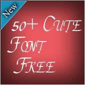 50  Cute Font Free on 9Apps