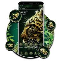 Fractal Leopard Launcher Theme